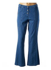 Jeans bootcut bleu AGATHE & LOUISE pour femme seconde vue
