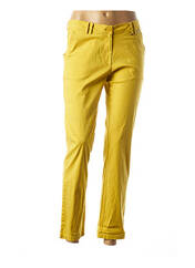 Pantalon slim jaune AGATHE & LOUISE pour femme seconde vue