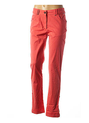 Pantalon slim orange AGATHE & LOUISE pour femme