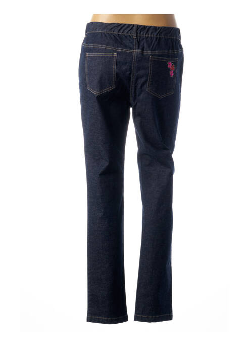 Jeans coupe slim bleu AGATHE & LOUISE pour femme