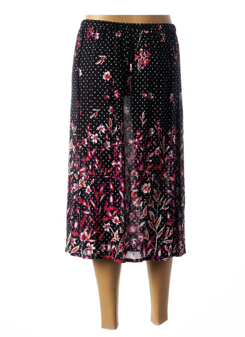 Jupe mi-longue noir AGATHE & LOUISE pour femme