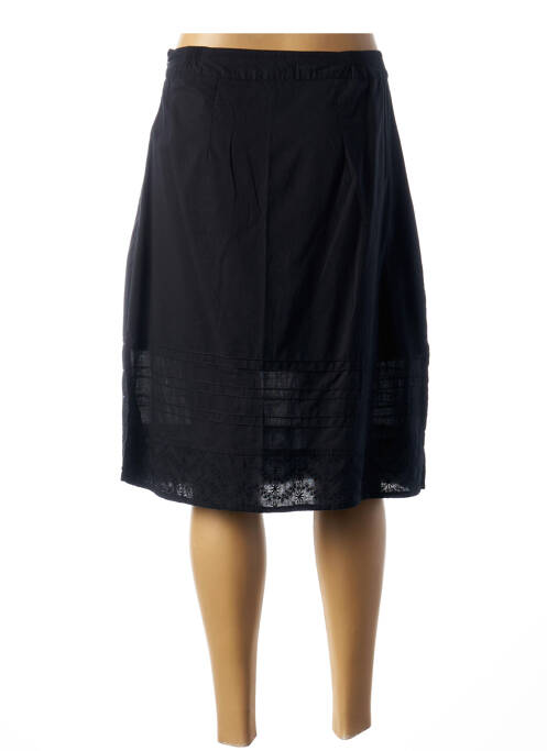 Jupe mi-longue noir AGATHE & LOUISE pour femme
