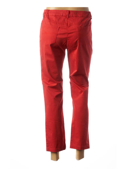 Pantalon 7/8 rouge AGATHE & LOUISE pour femme