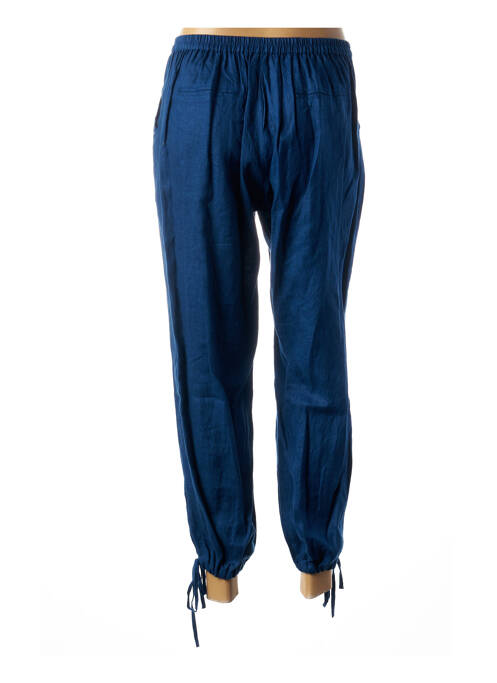 Pantalon droit bleu AGATHE & LOUISE pour femme