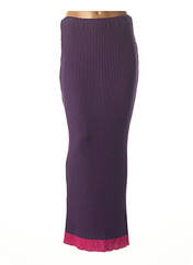 Jupe longue violet SOLOLA pour femme seconde vue