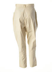 Pantalon droit beige CONTAINER pour femme seconde vue