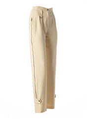 Pantalon droit beige O.K.S pour femme seconde vue