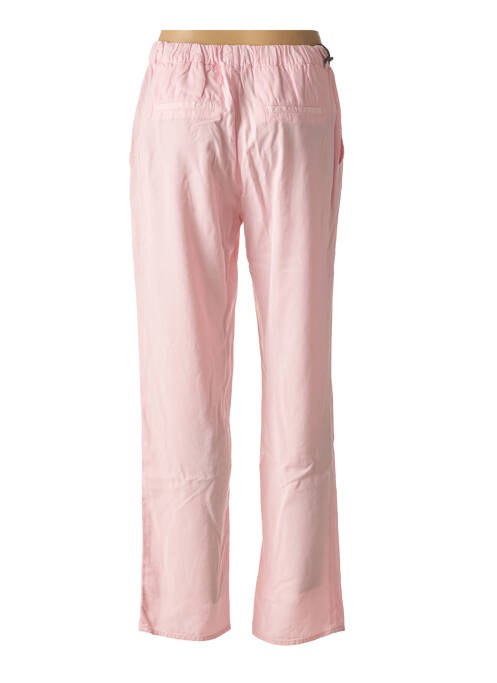 Pantalon droit rose FIVE pour femme