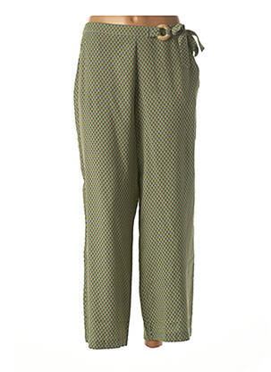 Pantalon 7/8 vert DIPLODOCUS pour femme