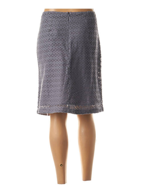 Jupe mi-longue bleu AGATHE & LOUISE pour femme