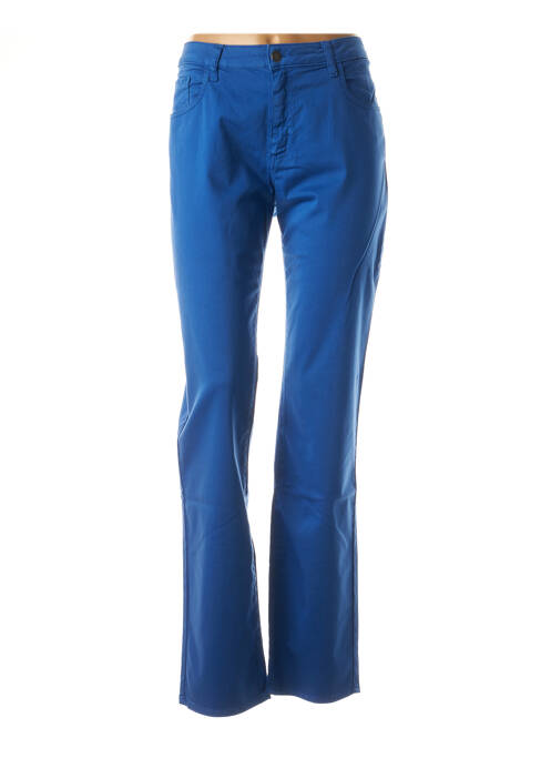 Pantalon flare bleu KANOPE pour femme