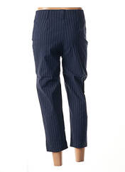 Pantalon 7/8 bleu MINA.B pour femme seconde vue