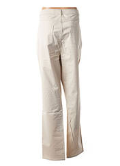 Pantalon droit beige KANOPE pour femme seconde vue