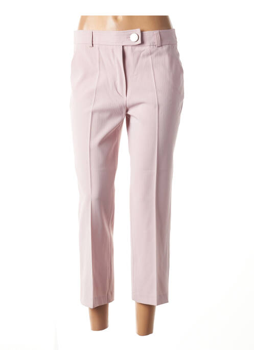 Pantalon 7/8 rose MINA.B pour femme
