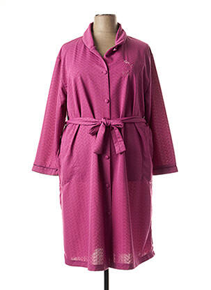 Robe de chambre violet ÉLIANE pour femme