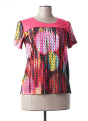 T-shirt rose JEAN GABRIEL pour femme seconde vue