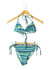 Maillot de bain 2 pièces bleu SPEEDO pour fille seconde vue