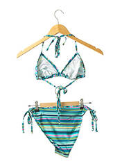 Maillot de bain 2 pièces bleu SPEEDO pour fille seconde vue