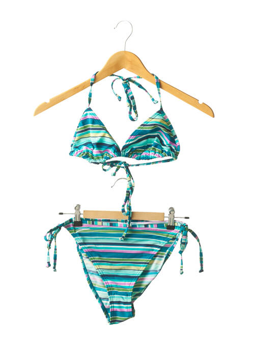 Maillot de bain 2 pièces bleu SPEEDO pour fille