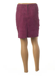 Jupe courte violet VILA pour femme seconde vue
