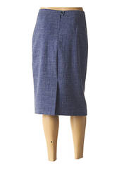 Jupe mi-longue bleu WEINBERG pour femme seconde vue