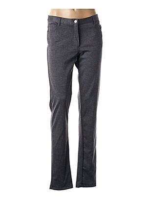 Pantalon droit gris COWEST pour femme