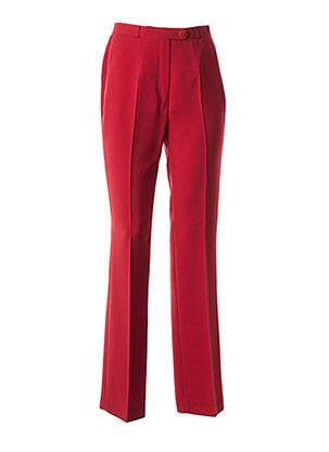 Pantalon droit rouge ARA pour femme