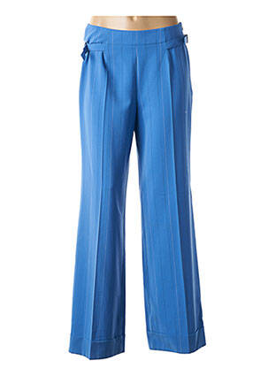Pantalon large bleu HAUBER pour femme