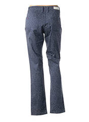Pantalon droit bleu COWEST pour femme seconde vue