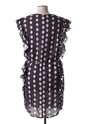 Robe courte manches courtes manches courtes noir SEAFOLLY femme