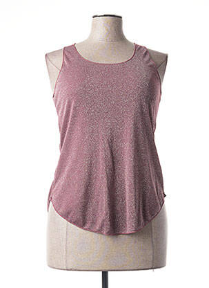 Débardeur stretch sans manche violet MINDELO BAY femme