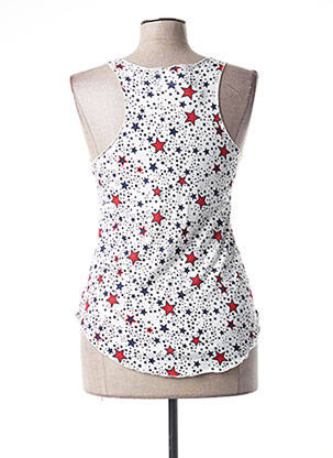 Débardeur stretch sans manche rouge MINDELO BAY femme