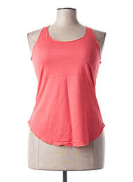 Débardeur stretch sans manche rouge MINDELO BAY femme