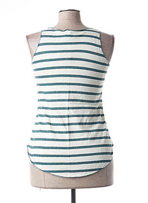 Débardeur stretch sans manche vert MINDELO BAY femme