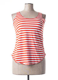 Débardeur stretch sans manche orange MINDELO BAY femme