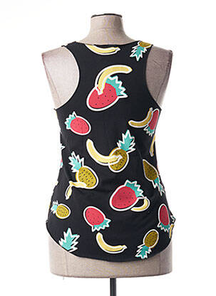 Débardeur stretch sans manche noir MINDELO BAY femme