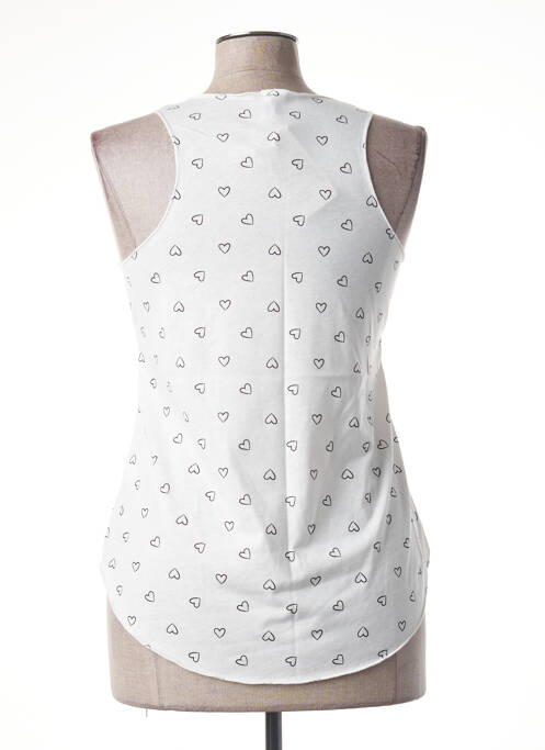 Débardeur blanc MINDELO BAY pour femme