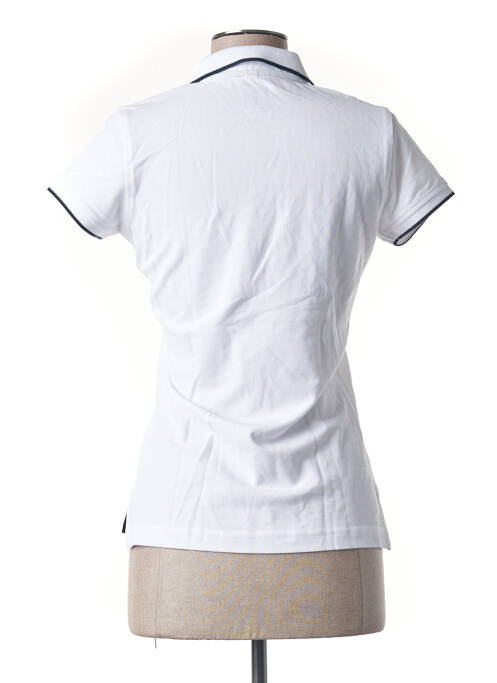Polo blanc KAPITALES pour femme