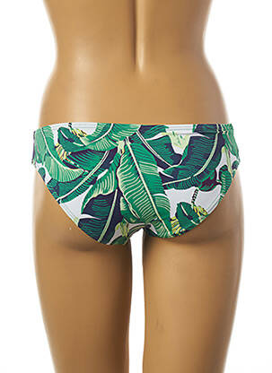 Bas de maillot de bain stretch culotte vert DAG ADOM femme