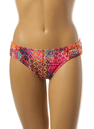 Bas de maillot de bain orange SUN PLAYA femme
