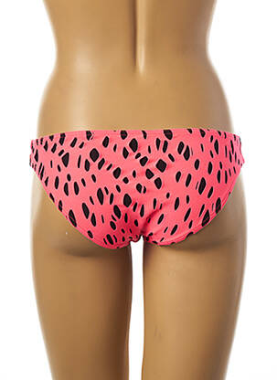 Bas de maillot de bain imprimé fantaisie culotte rose PRINCESS K femme