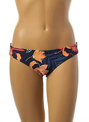 Bas de maillot de bain tissage texturé culotte bleu SEAFOLLY femme