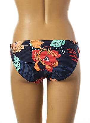 Bas de maillot de bain tissage texturé culotte bleu SEAFOLLY femme