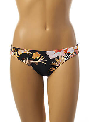 Bas de maillot de bain tissage satiné culotte noir SEAFOLLY femme