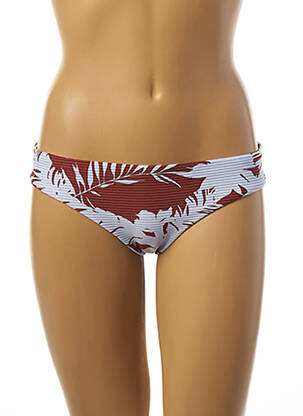 Bas de maillot de bain stretch culotte marron SEAFOLLY femme