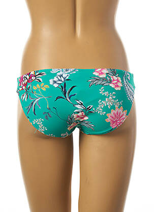 Bas de maillot de bain tissage satiné culotte vert SEAFOLLY femme