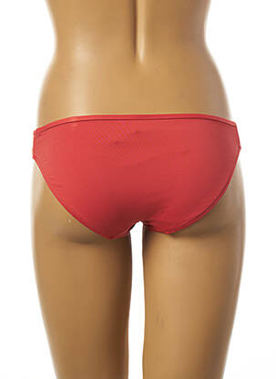 Bas de maillot de bain tissage satiné culotte orange SEAFOLLY femme