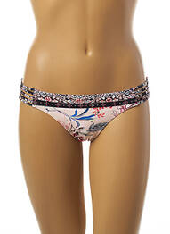 Bas de maillot de bain tissage satiné culotte rose SEAFOLLY femme