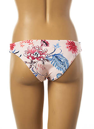 Bas de maillot de bain tissage satiné culotte rose SEAFOLLY femme