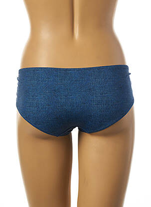Bas de maillot de bain stretch culotte bleu PLAGE DU SUD femme